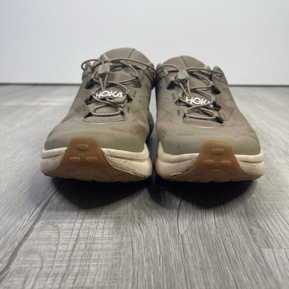 Hoka 1123153-DEGG Transport Running Shoes for Men - Dune/Eggnog 9.5 D Men’s A - Picture 2 of 10